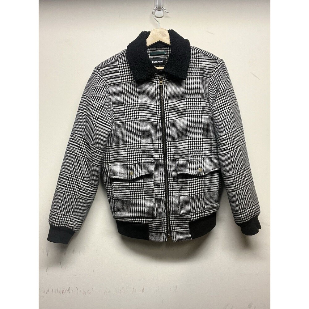 Bonobos Plaid Flight Jacket